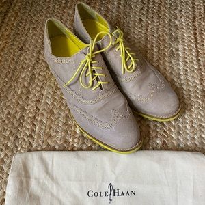 Cole Haan wing tipped shoes